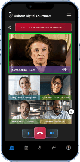 APPEAR REMOTELY FROM WHEREVER, WHENEVER WITH UNICORN DIGITAL COURTROOM