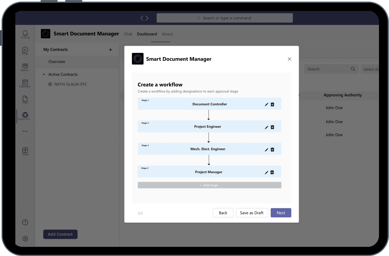 SMART DOCUMENT MANAGER ON MICROSOFT TEAMS 